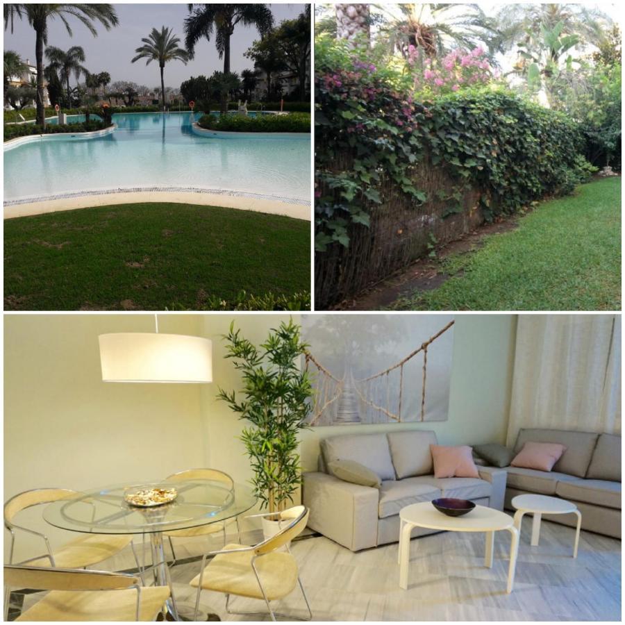 شقة Chez Elo'S Marbella Milla De Oro. Jardin Privado المظهر الخارجي الصورة